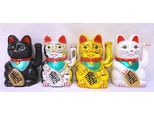 Battery Powered Hand Motion Lucky Cat - 6"H