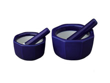 Octagonal Shape Porcelain Mortar and Pestles