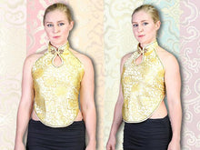 Brocade Apron Top