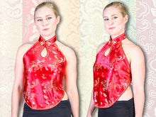 Brocade Apron Top