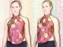 Brocade Apron Top