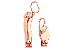 Copper Hand & Foot Nail Clippers Set