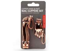 Copper Hand & Foot Nail Clippers Set
