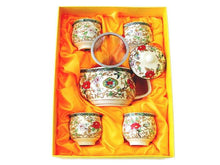 Ceramic Tea Set  ( 1 Tea Pot & 4 Cups )