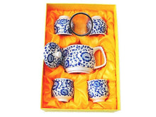Ceramic Tea Set  ( 1 Tea Pot & 4 Cups )