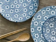 Blossom on Navy Mash Design Ceramic Series