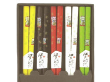 Lucky Cat Wooden Chopsticks Set