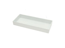 Rectangular Plastic Lacquer Box Tray