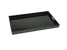 Plastic Lacquer Serving Tray with Handle - 19 in. x 12.5 in.