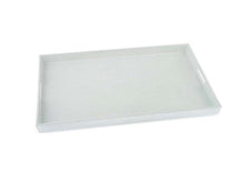 Plastic Lacquer Serving Tray with Handle - 19 in. x 12.5 in.
