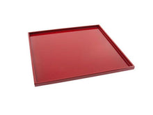 Low Profile Lacquer Plastic Serving Tray - Square
