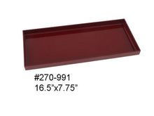 Plastic Lacquer Serving Tray - Rectangular (1 in. H)