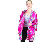 Floral Print Robe - Thigh Length