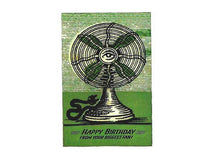 Vintage Match Box Label Art Greeting Card