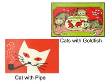 Vintage Match Box Label Art Greeting Card