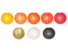 Wire Frame Spherical Paper Lantern (Color Group 1)