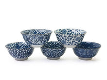 Blue Don Karakusa Design Bowl - 6 in.