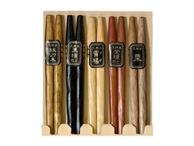 Wavy Design Japanese Chopsticks Set (5 pairs)