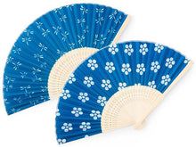 Elegant Bamboo Frame Fabric Folding Hand Fan