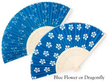 Elegant Bamboo Frame Fabric Folding Hand Fan