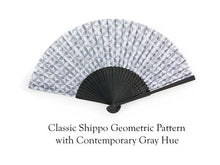 Elegant Bamboo Frame Fabric Folding Hand Fan