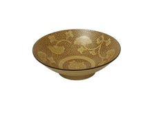 Antique Sepia Design Serving Bowl - 9.75 inch