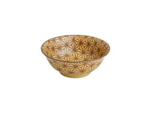 Antique Sepia Mosaic Bowl - 8 inch
