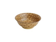 Antique Sepia Mosaic Bowl - 8 inch