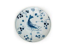 Blue on White Ceramic Sauce Dish - 3.75 in.