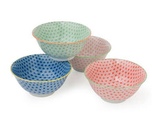 Sashiko Color Bowls - 5.75 in.