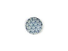 Blue on White Ceramic Sauce Dish