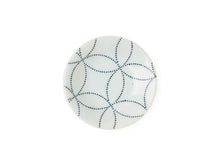 Black on White Ceramic Sauce Dish