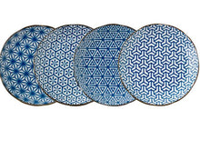 Monyou Blue on White Dinner Plate - 10in.