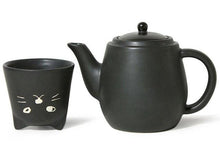 Black Cat Design (Tea For One) Ceramic Tea Set