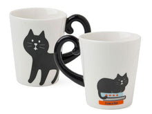 Cat Tail Handle Design Ceramic Mug