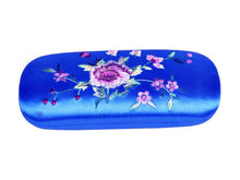 Floral Embroidery Eyeglass Case