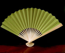 Color Paper Folding Fan - 9 in.