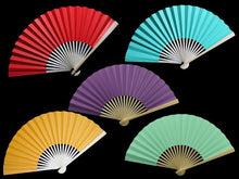 Premium Paper Folding Fan - 9in.