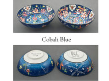 Turkish Motifs Multi Color Ceramic Bowl