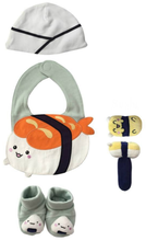 Hamburger and Sushi Baby Gift Sets (Available Nov. 16)
