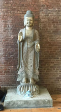 Giant Granite Buddha Statue