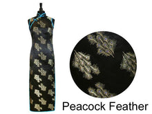 Silk Rayon Brocade Mandarin Dress - Ankle Length