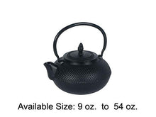 Textured Design Cast Iron Teapot / Cup
