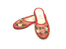 Beaded Flower Mesh Slipper - For Children