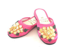 Sequence Flower Satin Slipper - For Children