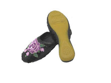 Hydrangea Sequined Slippers