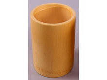 Natural Bamboo Tubing Calligraphy Brush Holder
