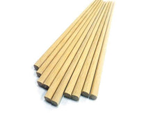 Light Tone 9.5 in. Wooden Chopsticks - 10 pairs/pk
