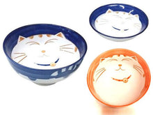 Smily Lucky Cat Design Ceramic Bowl